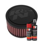 K&N Air Filter RU-1900 + Aerosol Recharge Kit