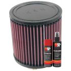 K&N Air Filter RU-2430 + Aerosol Recharge Kit