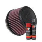 K&N Air Filter RU-2510 + Aerosol Recharge Kit