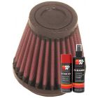 K&N Air Filter RU-2580 + Aerosol Recharge Kit