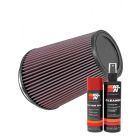 K&N Air Filter RU-2805XD + Aerosol Recharge Kit