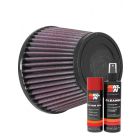 K&N Air Filter RU-2990 + Aerosol Recharge Kit