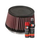 K&N Air Filter RU-3110 + Aerosol Recharge Kit