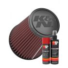 K&N Air Filter RU-4470 + Aerosol Recharge Kit