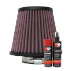 K&N Air Filter RU-4570 + Aerosol Recharge Kit