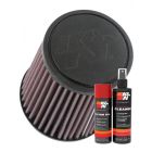 K&N Air Filter RU-4650 + Aerosol Recharge Kit