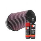 K&N Air Filter RU-4680 + Aerosol Recharge Kit