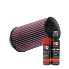 K&N Air Filter RU-4690 + Aerosol Recharge Kit