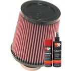 K&N Air Filter RU-4860 + Aerosol Recharge Kit