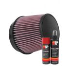 K&N Air Filter RU-4940 + Aerosol Recharge Kit