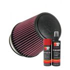 K&N Air Filter RU-5061 + Aerosol Recharge Kit