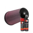 K&N Air Filter RU-5064 + Aerosol Recharge Kit
