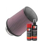 K&N Air Filter RU-5100 + Aerosol Recharge Kit