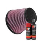 K&N Air Filter RU-5107 + Aerosol Recharge Kit