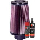 K&N Air Filter RU-5122 + Aerosol Recharge Kit