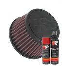 K&N Air Filter RU-5153 + Aerosol Recharge Kit