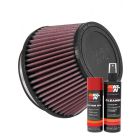 K&N Air Filter RU-5163XD + Aerosol Recharge Kit