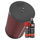 K&N Air Filter RU-5165 + Aerosol Recharge Kit