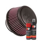 K&N Air Filter RU-5288 + Aerosol Recharge Kit