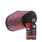 K&N Air Filter RU-5292 + Aerosol Recharge Kit