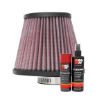 K&N Air Filter RU-8490 + Aerosol Recharge Kit
