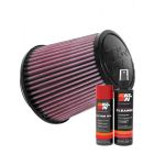K&N Air Filter RU-9350 + Aerosol Recharge Kit