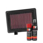 K&N Air Filter SU-1014 + Aerosol Recharge Kit