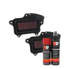 K&N Air Filter SU-1409 + Aerosol Recharge Kit