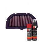 K&N Air Filter SU-7500 + Aerosol Recharge Kit