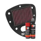 K&N Air Filter SU-8009 + Aerosol Recharge Kit