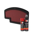 K&N Air Filter TB-1221 + Aerosol Recharge Kit