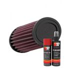K&N Air Filter TB-1610 + Aerosol Recharge Kit