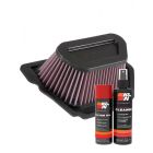 K&N Air Filter YA-1015 + Aerosol Recharge Kit