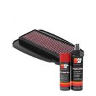 K&N Air Filter YA-1219 + Aerosol Recharge Kit