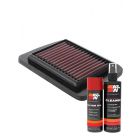 K&N Air Filter YA-1818 + Aerosol Recharge Kit