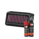 K&N Air Filter YA-2509 + Aerosol Recharge Kit