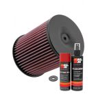 K&N Air Filter YA-4504 + Aerosol Recharge Kit