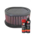 K&N Air Filter YA-6098 + Aerosol Recharge Kit
