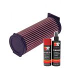 K&N Air Filter YA-6602 + Aerosol Recharge Kit