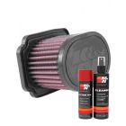 K&N Air Filter YA-6814 + Aerosol Recharge Kit