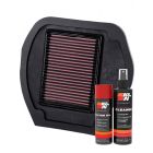 K&N Air Filter YA-7007 + Aerosol Recharge Kit