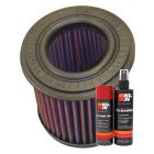 K&N Air Filter YA-7585 + Aerosol Recharge Kit