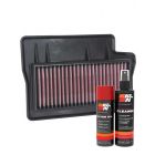 K&N Air Filter YA-9021 + Aerosol Recharge Kit