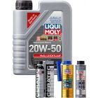 Liqui Moly MoS2 Leichtlauf 20W-50 1L + Platinum Service Kit