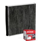 Ryco Cabin Air Filter Activated Carbon RCA273C + Service Stickers