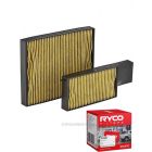 Ryco Cabin Air Filter N99 MicroShield RCA240M + Service Stickers