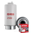 Ryco Fuel Filter Z592 + Service Stickers