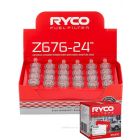Ryco Fuel Filter Z676-24 + Service Stickers