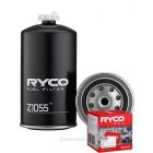 Ryco Fuel Water Separator Filter Z1055 + Service Stickers