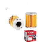 Ryco Motorcycle Oil Filter RMC121 + Service Stickers